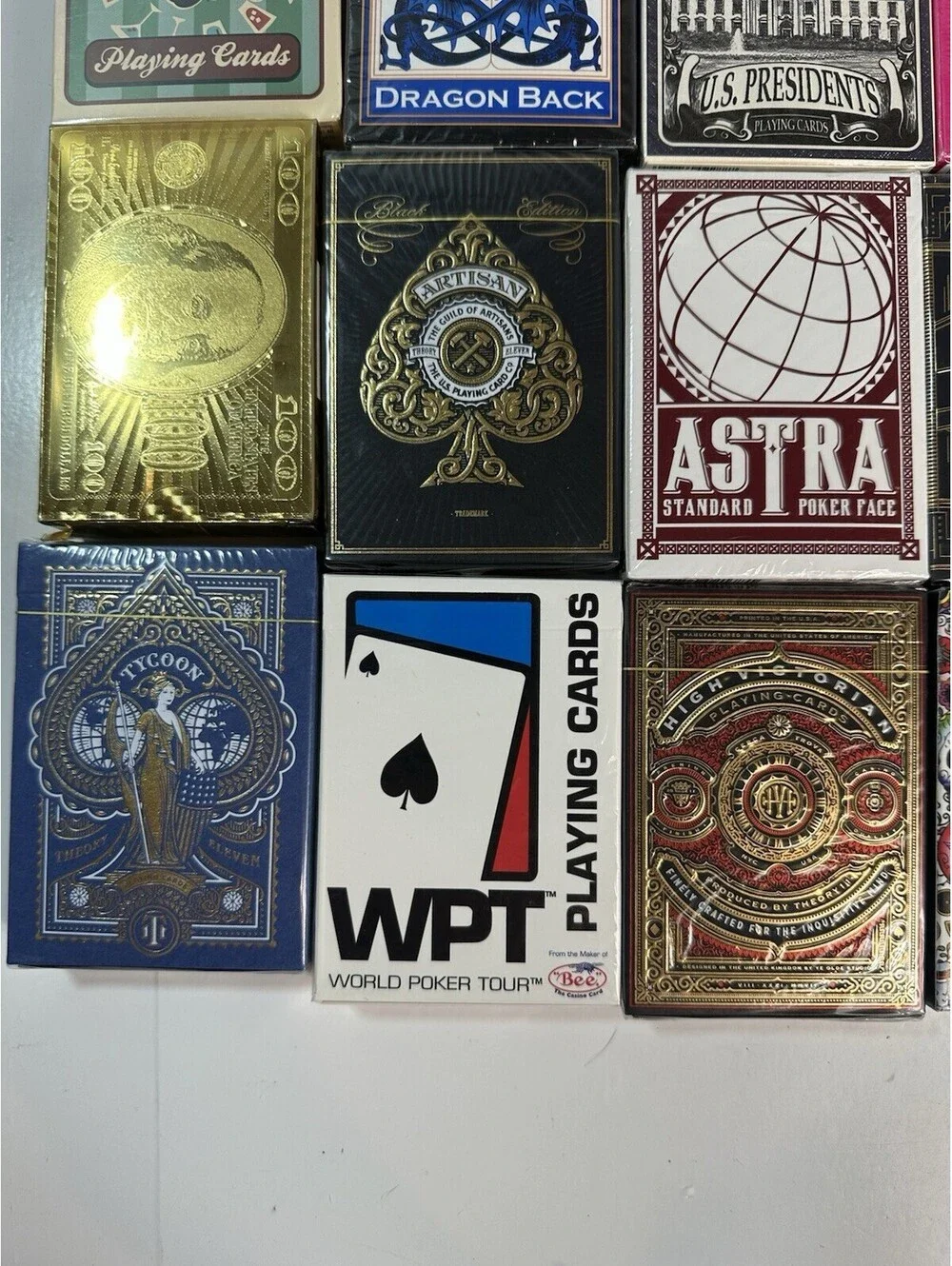44 Playing Card Decks Lot: Bicycle, Theory11, Hoyle & More — Brand New Sealed‎